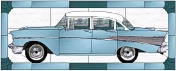 Stained Glass Pattern-57 Chevy